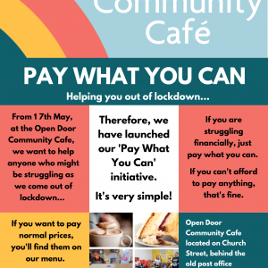 ‘Pay What You Can’ at Open Door Community Café